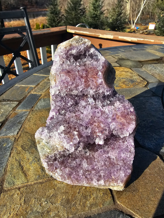 Brazilian amethyst Stalactite cluster