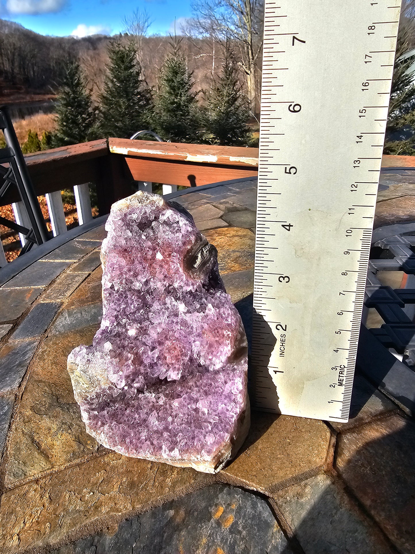 Brazilian amethyst Stalactite cluster