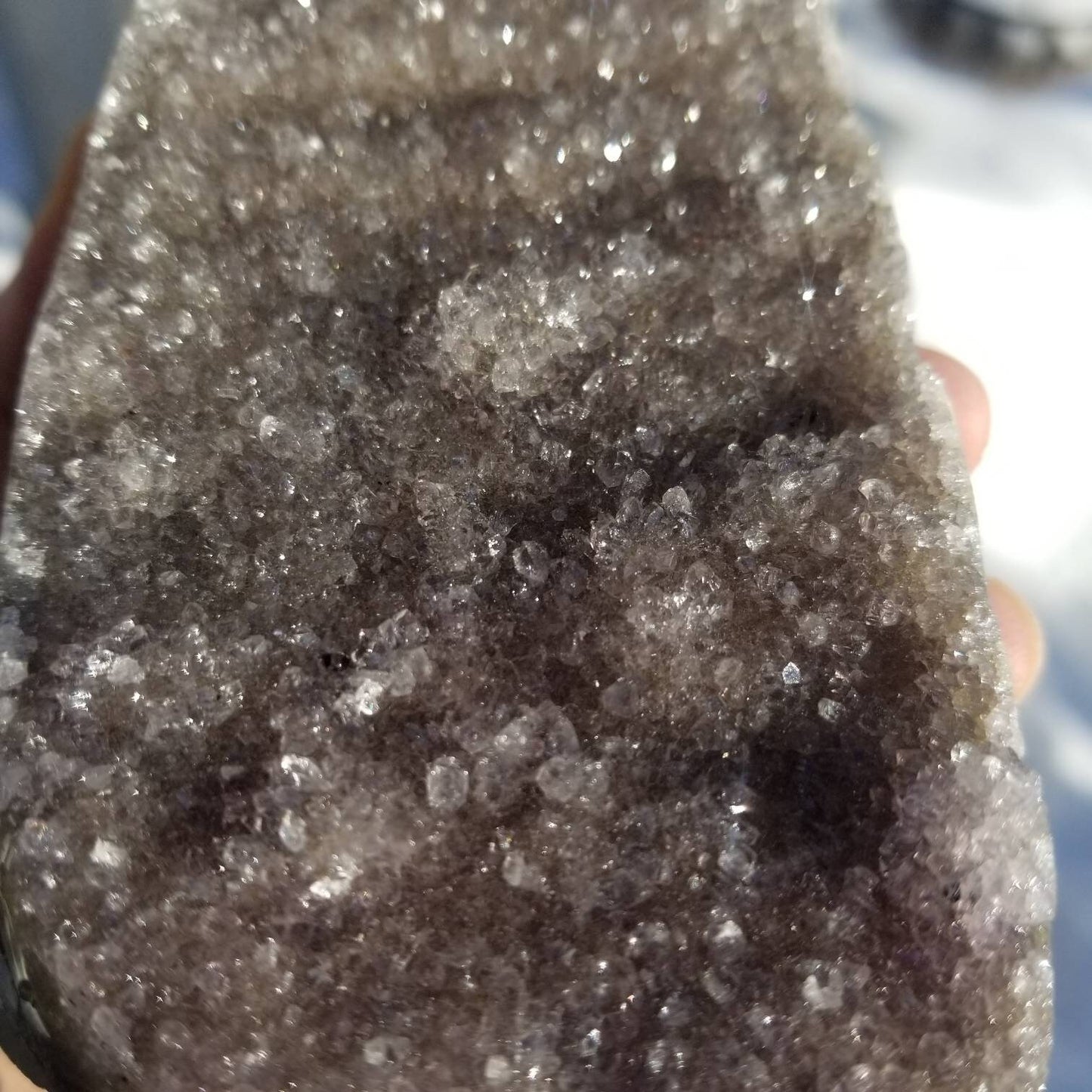 Druzy Grey Amethyst